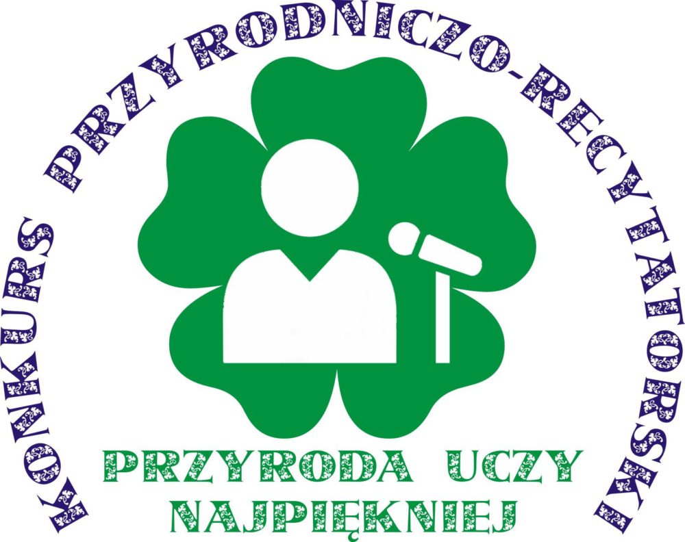 logo Konkursu Przyrodniczo-Recytotorskiego - Przyroda Uczy Najpiękniej