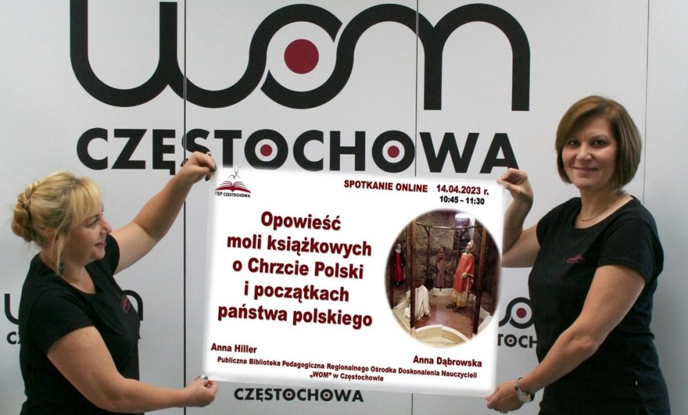Zaproszenie na spotkanie online: Opowieści moli książkowych o Chrzcie Polski i początkach państwa polskiego