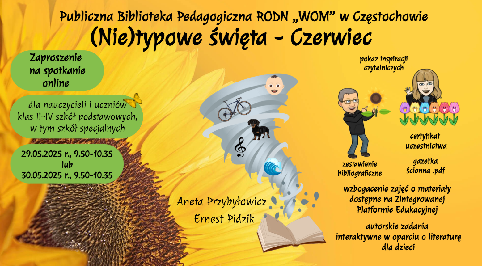 (Nie)typowe święta – CZERWIEC – zaproszenie do udziału