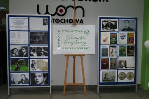 Wystawa towarzysząca  konkursowi recytatorskiemu