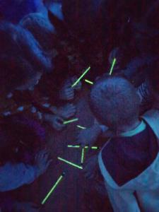 Uczniowie podczas wykonywania zadania