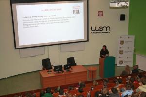 Wystąpienie Pani Anny Płusy - koordynatorki projektu