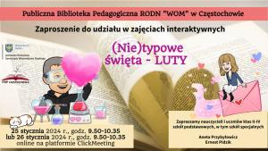 Dwa awatary prowadzących, list miłosny i eksperymenty chemiczne z kotem na blacie