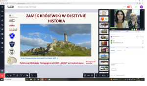 Spotkanie projektowe online - fot. 2